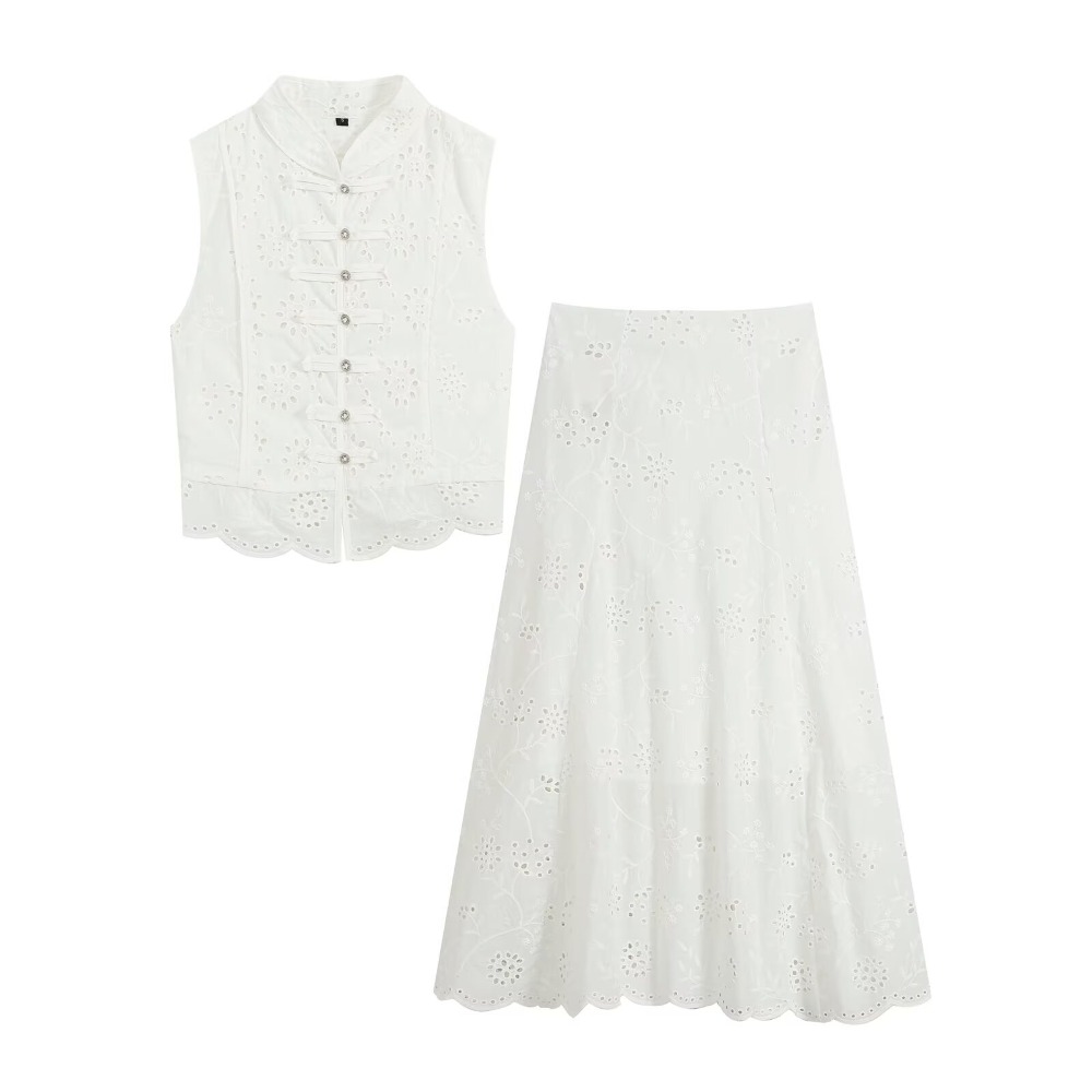 Ensemble jupe et haut pour fem - Midi Skirt Floral avis et prix