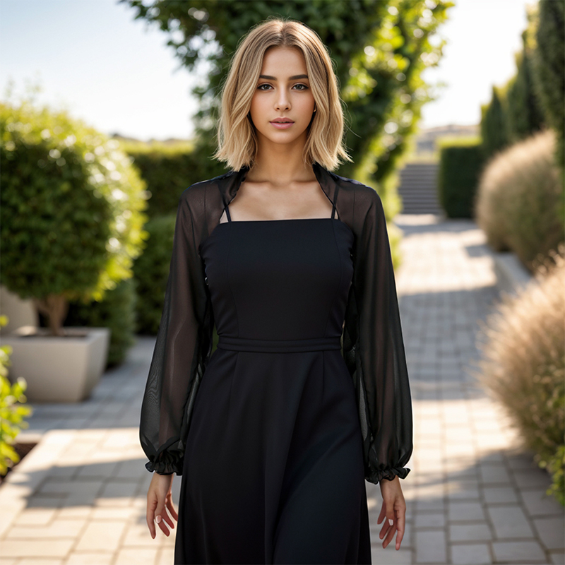 Châle en mousseline de soie de - Blouse Off Shoulder avis et prix